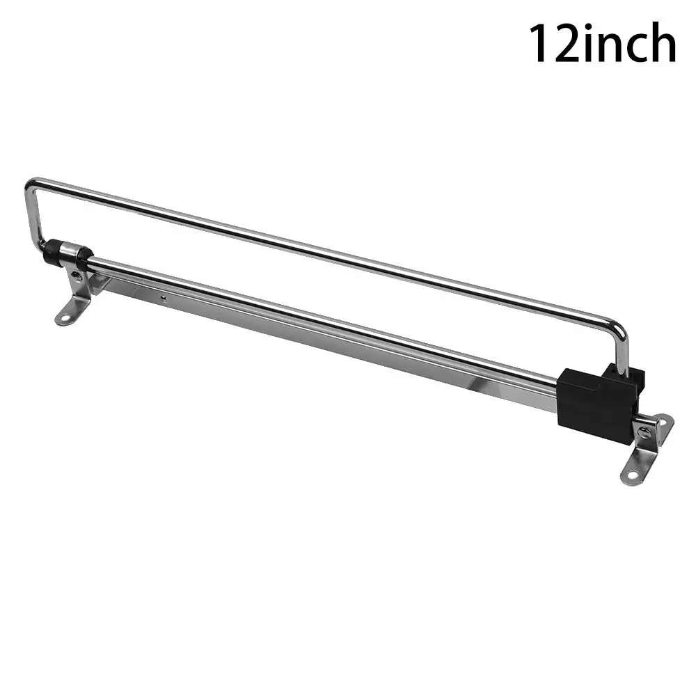 

1Pcs Retractable Sliding Rail Telescopic Space Saving Heavy Duty Clothes Hanger Closet Rod Clothes Rod Cabinet Organizer