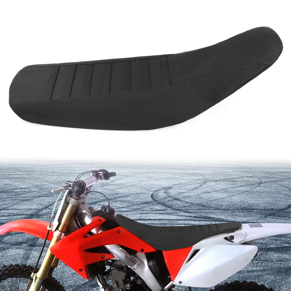 

Motorcycle Seat Cover PVC Leather Waterproof Seat Saddle Cushion Cover Protector CRF250R 2004-2009 CRF250X 2005-2015 For HONDA