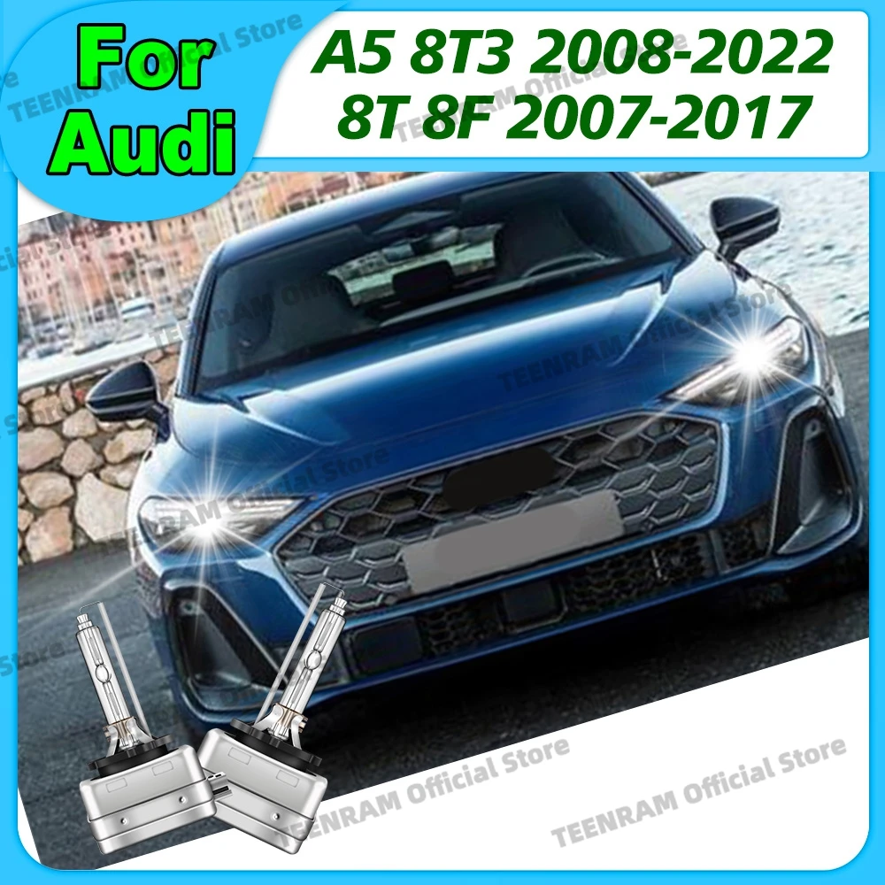 

2x For Audi A5 8T3 2008-2022 A5 8T 8F 2007-2017 Auto HID Xenon Headlight Bulbs D3 D3S 35W 6000K 8000K 10000K 12V Accessories