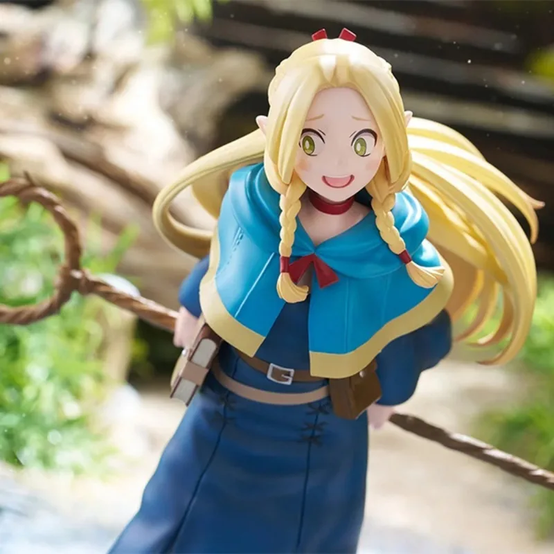 Oryginalny oryginał F: NEX Delicious in Dungeon Marcille PVC 21CM Action Anime Figurka kolekcjonerska Model lalki Statuetka Ozdoba Prezent