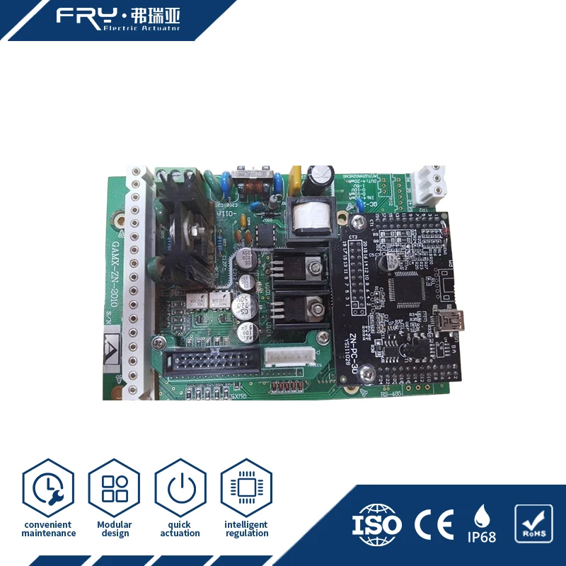 Industrial Actuator Control Board with Protection & Feedback Features