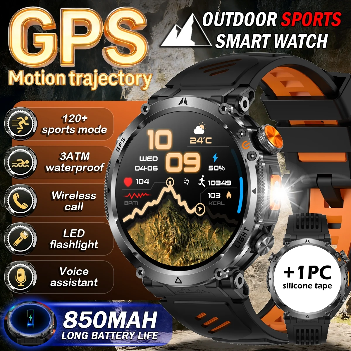 Phone Cases Android - Outdoor Fitness Watch for Men Phone