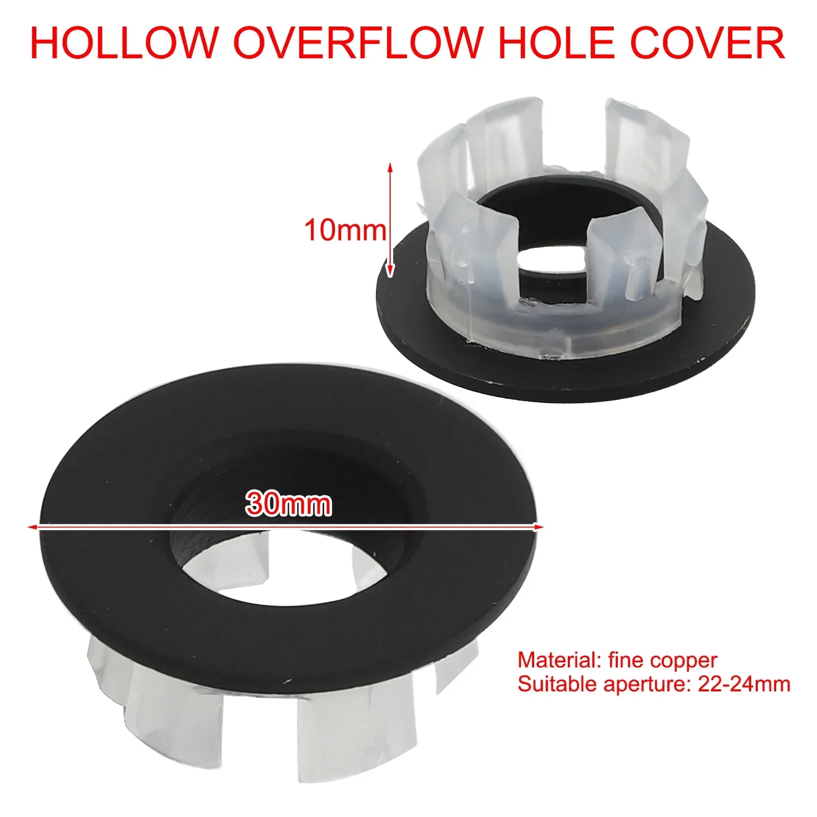 

Replacement Brass Made Bathroom Basin Faucet Sink Overflow Cover Black Silver Gold Vintage Bronze With Six-feet Ring Insert