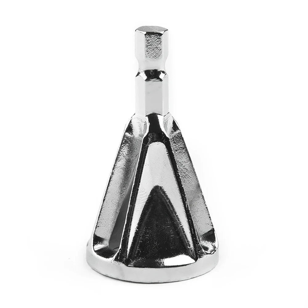 

Remove Burr Chamfer Tool 1/4'' Hex Shank CR12MOV High Hardness Quickly Repairs Silver/Black 1/4'' Hex Shank