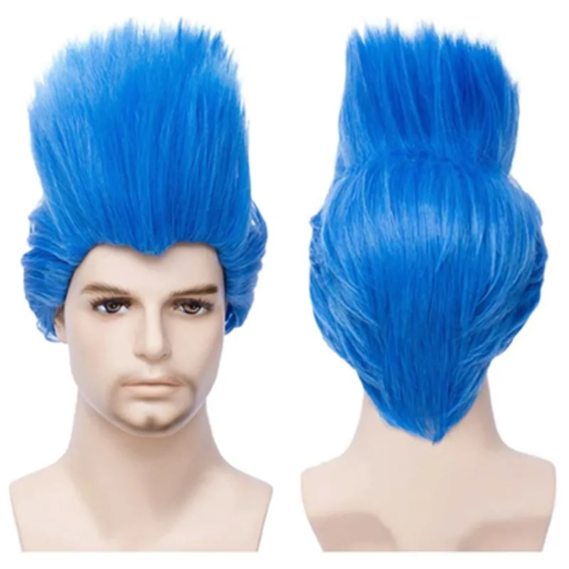 

Hades Cosplay Wig Synthetic Hair Heat Resistant Roleplay Fantasia Headgear Carnival Halloween Party Costume Accessories Props