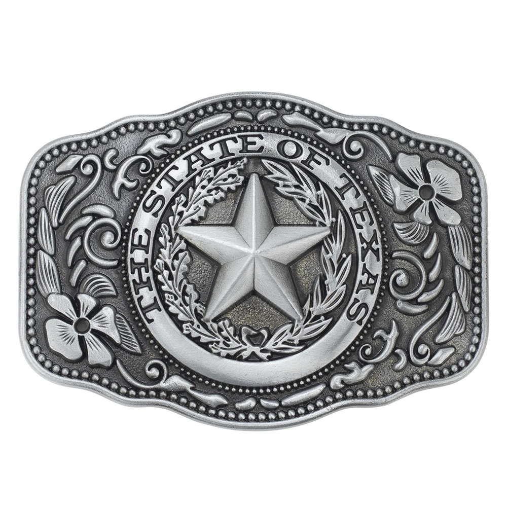 Five Pointed Star Pattern Alloy Belt Buckle