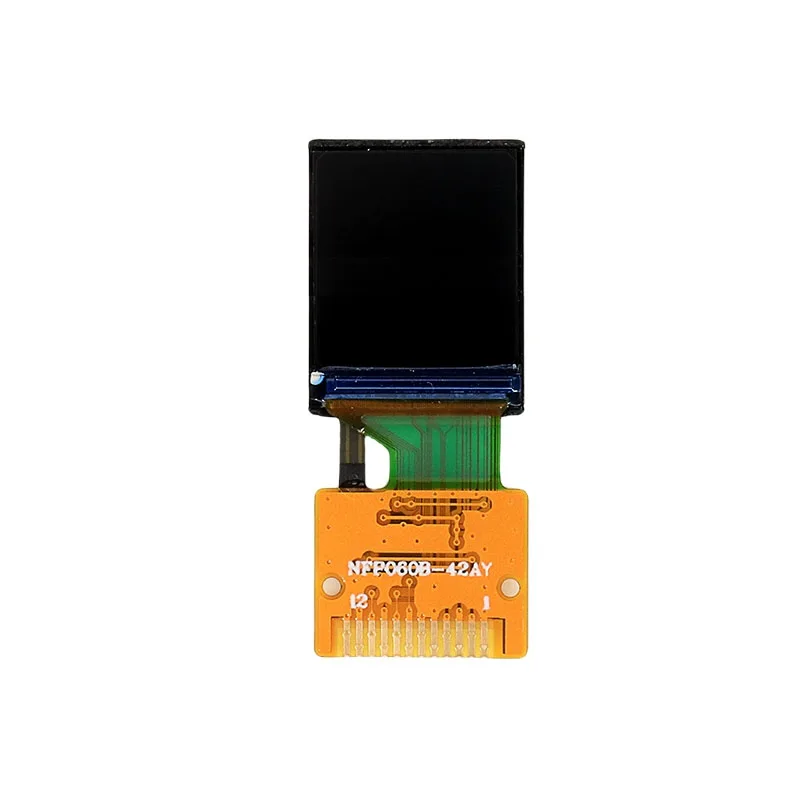 0.6" Inch Small Size IPS TFT Color Screen 128x150 SPI Interface with ST7735P3 Full View Display Module 12P Pins