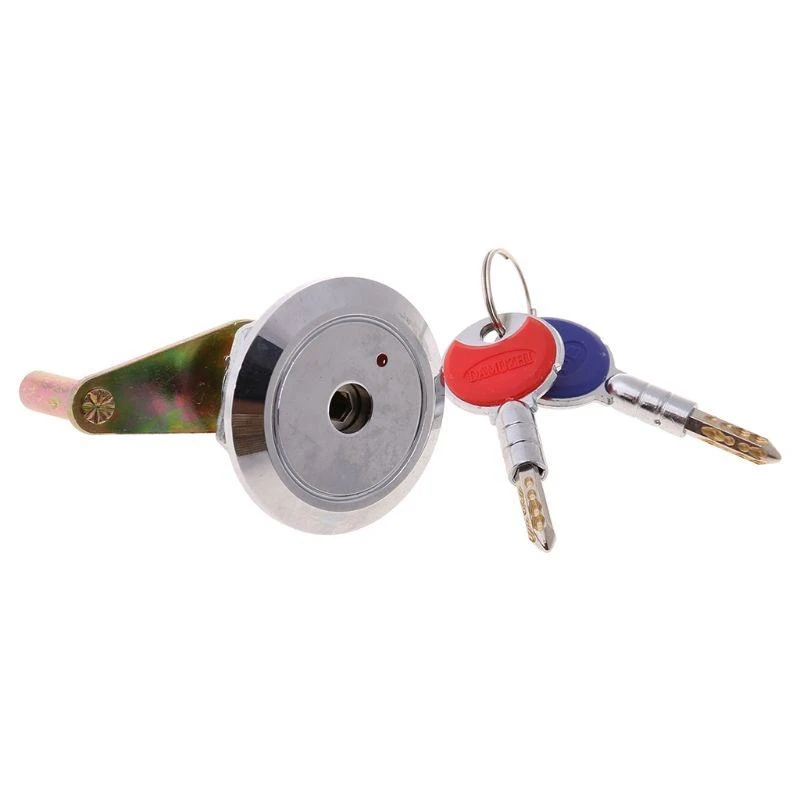 Emergency Safe Deposit Box Lock Key Anti-theft Lock With Encryption Keys Copper Cylinder