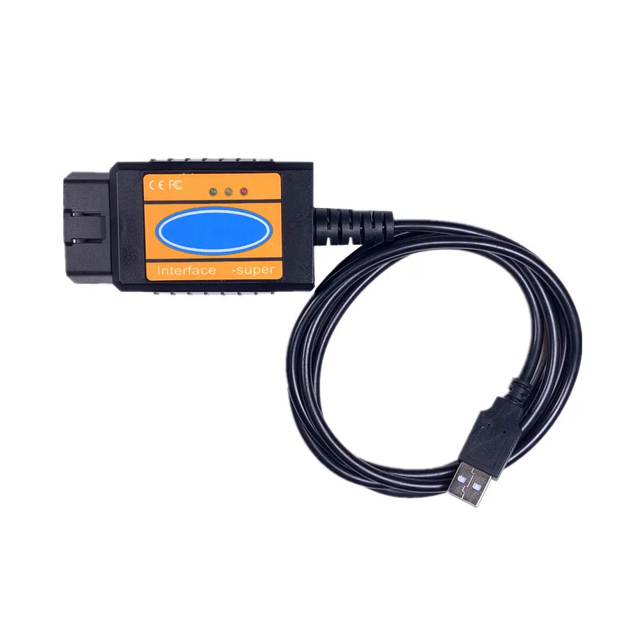 OBDII CAT F-Super Scanner FT232 Chip USB Diagnostic Cable OBD2 Car Fault Code Reader for Ford view 5
