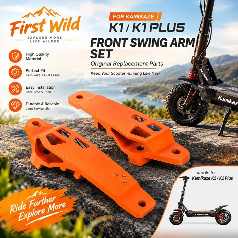 For Kamikaze K1 Left Right Front Suspension Arm Electric Scooter Steering Column Connection Bracket Parts