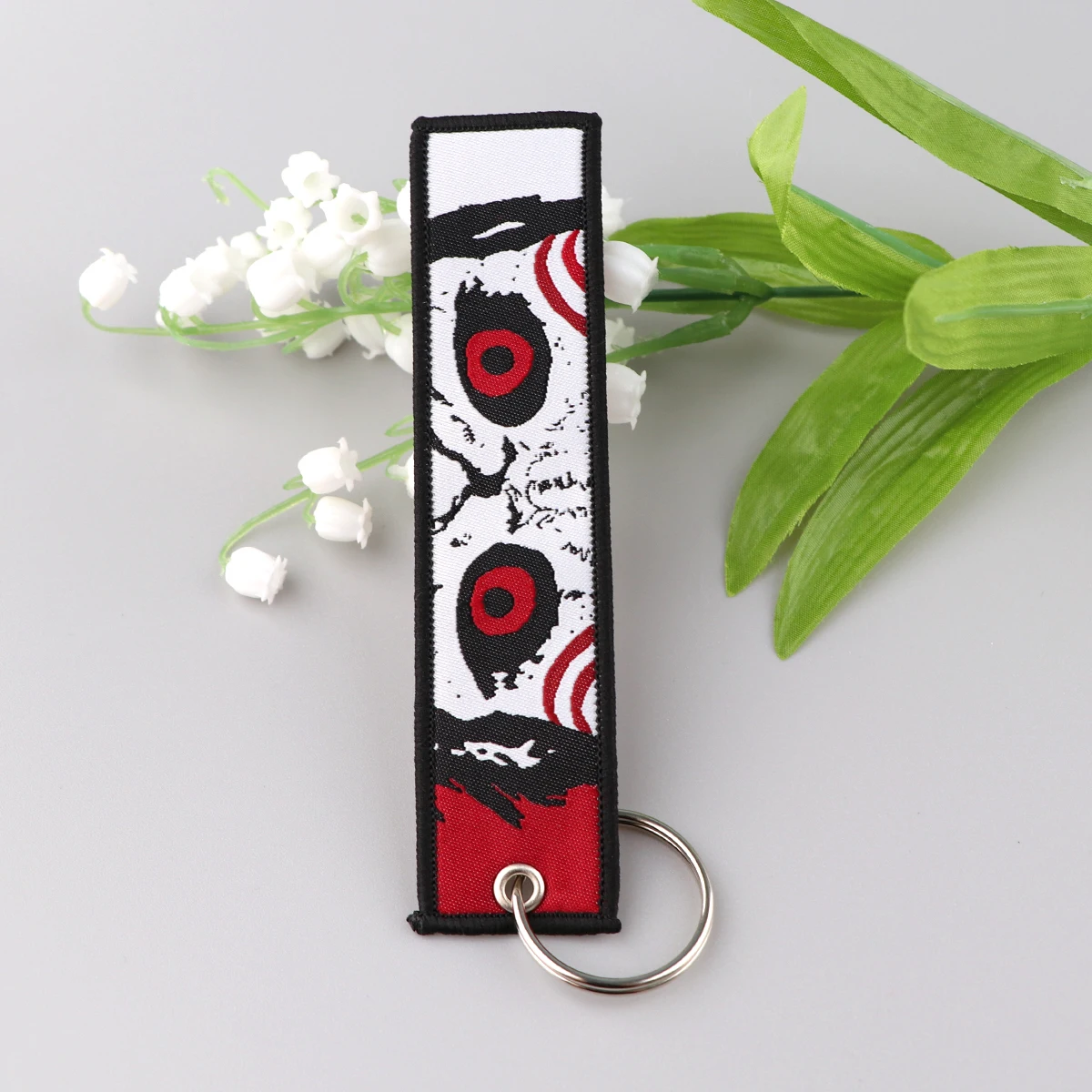 هالوين الرعب التطريز النفاثة العلامات القتلة العلامات الرئيسية الدراجات النارية سيارات المفاتيح للأصدقاء تزين حلقات المفاتيح اكسسوارات الهدايا