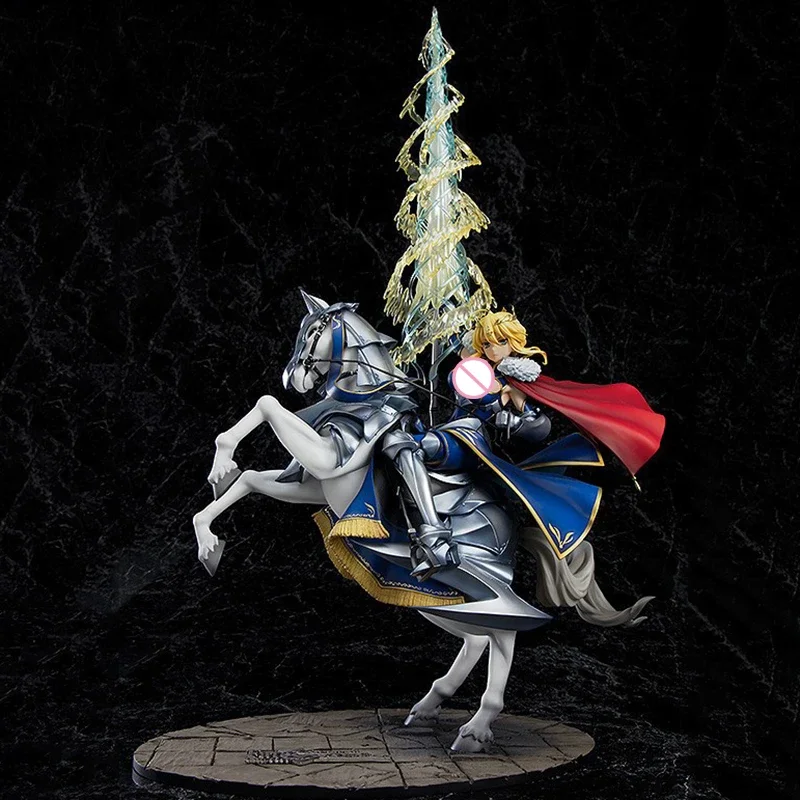 

45cm Anime Fate/stay Night Altria Pendragon(Lancer) Action Figure PVC Saber 1/8 Mount Lancer Collection Model Dolls Toy for Gift