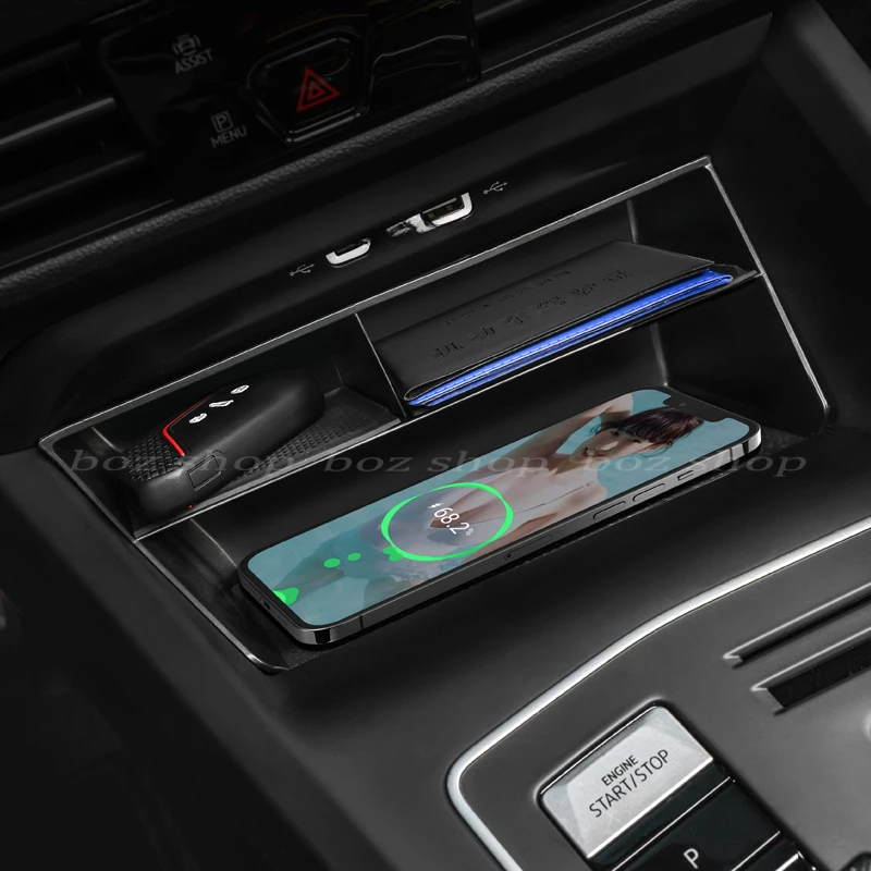 Car Central Control Storage Box Interior Modification Auto Supplies For Volkswagen Golf 8 MK8 GTI Rline