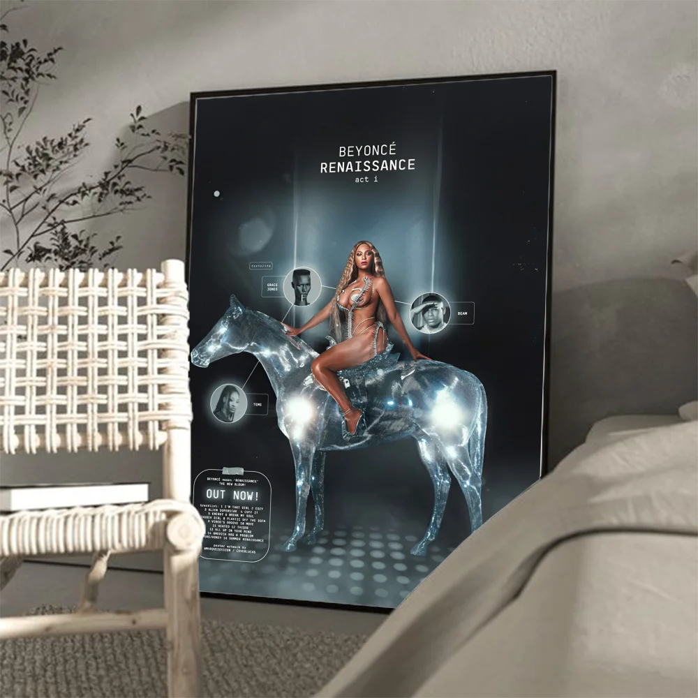 Diva Beyonce Renaissance 2023 Poster Classic Vintage Posters HD Quality Wall Art Retro Posters for Home Room Wall Decor
