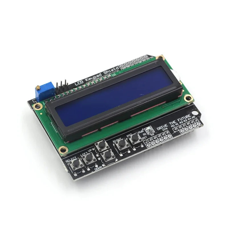 LCD1602 문자 LCD 화면 입력 출력 확장 보드 키패드 실드 R3과 호환 가능