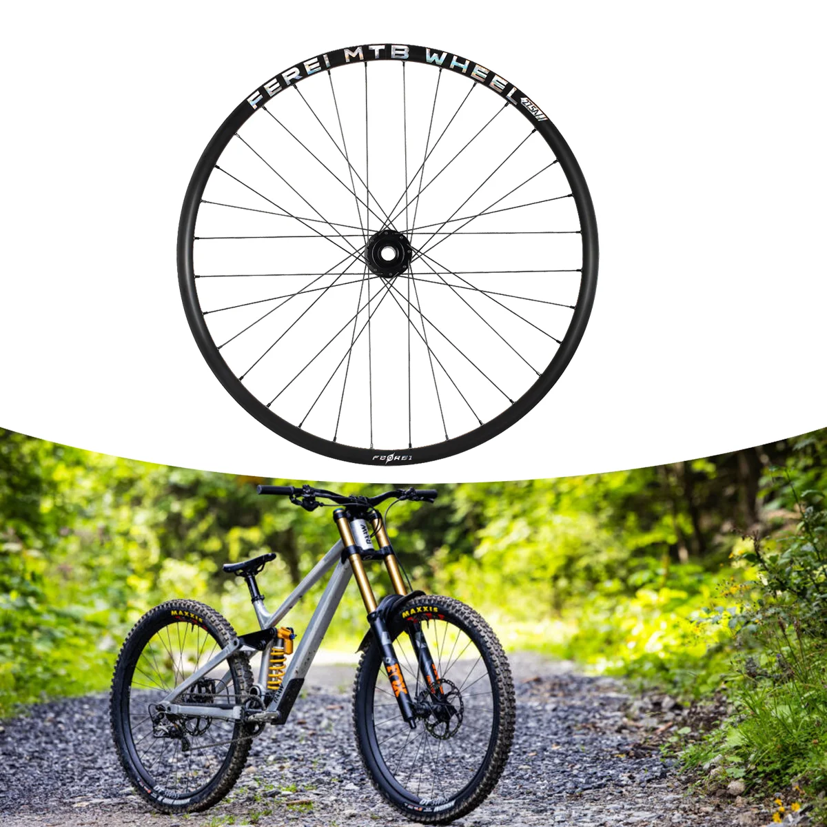

29/27.5-Inch MTB Off-Road Bicycle Wheel Set Aluminum Alloy Tubeless Tire Rims Lightweight Durable Upgrade Accessories