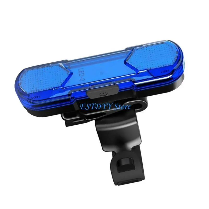 G6DE LED Bicycles Rear Light Bike Cycling Safety Warning Lamp Waterproofs LED Bike Tail Light Mountain Bike Rear Lights