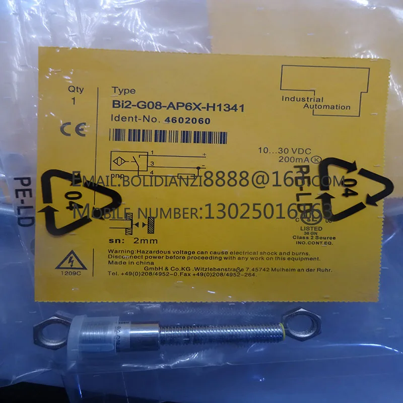 

The brand-new original sensor BI2-G08-AP6X-H1341 BI2-G08-AN6X-H1341 One year warranty in stock