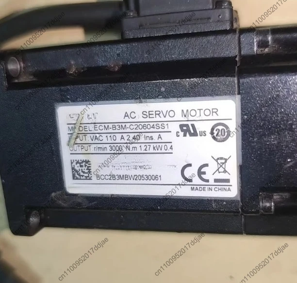 Servomotor ECM-B3M-C20604SS1, 110 V AC Eingang 400 W Leistung, Test OK