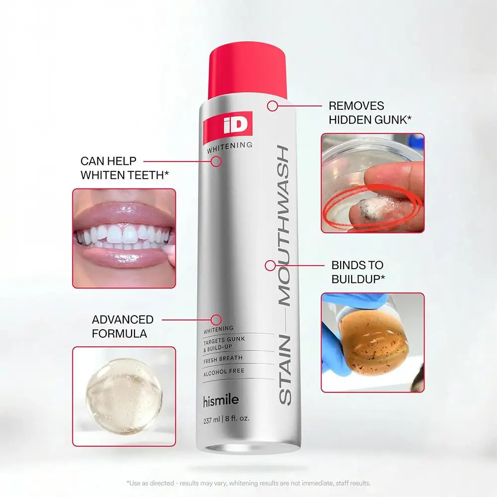 Hismile iD Collutorio Senza Al - Teeth Whitening And Stain Removal recensione e prezzo