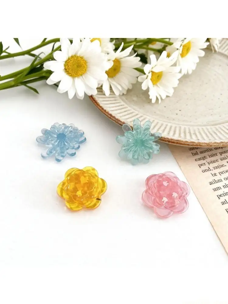 QX2E Silicone Mould For Crystals Drip Flower Decorations Crafting Home Art Projects With Detailed Designs