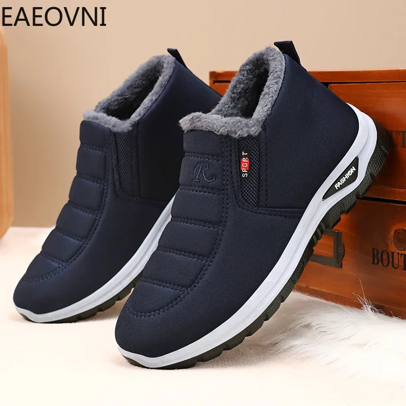 Winter Snow Boots for Man Woman Winter Cotton Casual Keep Warm Outdoor Men's Shoe Slip-on New Fashion Classic Couple's Boot