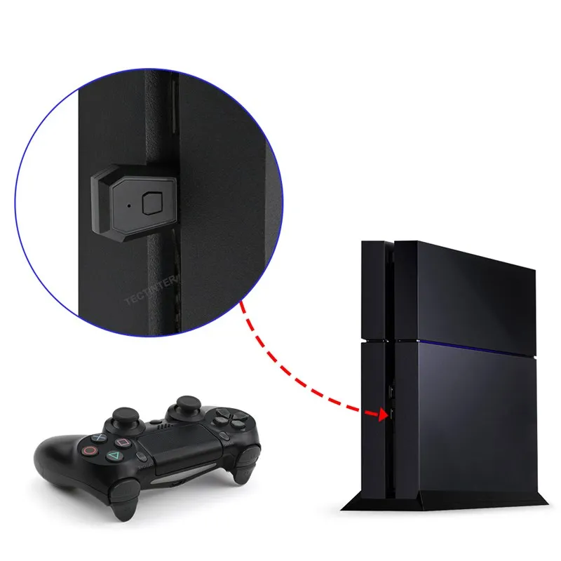 USB Wireless Adapter Receiver For PS4 Controller Console For Playstation 4 Gamepad  Bluetooth Headsets Gaming Accessories - view 6