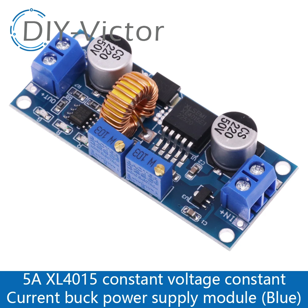 بطارية ليثيوم تنزل لوحة شحن ، 5A تيار مستمر إلى العاصمة ، CC CV ، محول طاقة ليد ، شاحن ليثيوم ، وحدة XL4015 ، أصلية
