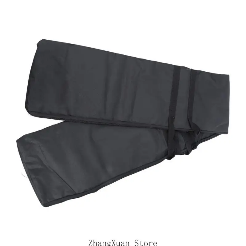 3XUF Heavy Duty 1.5m Slider Storage Bag Oxford Fabric Padded Track Sawing Guide Protective Case for Organization