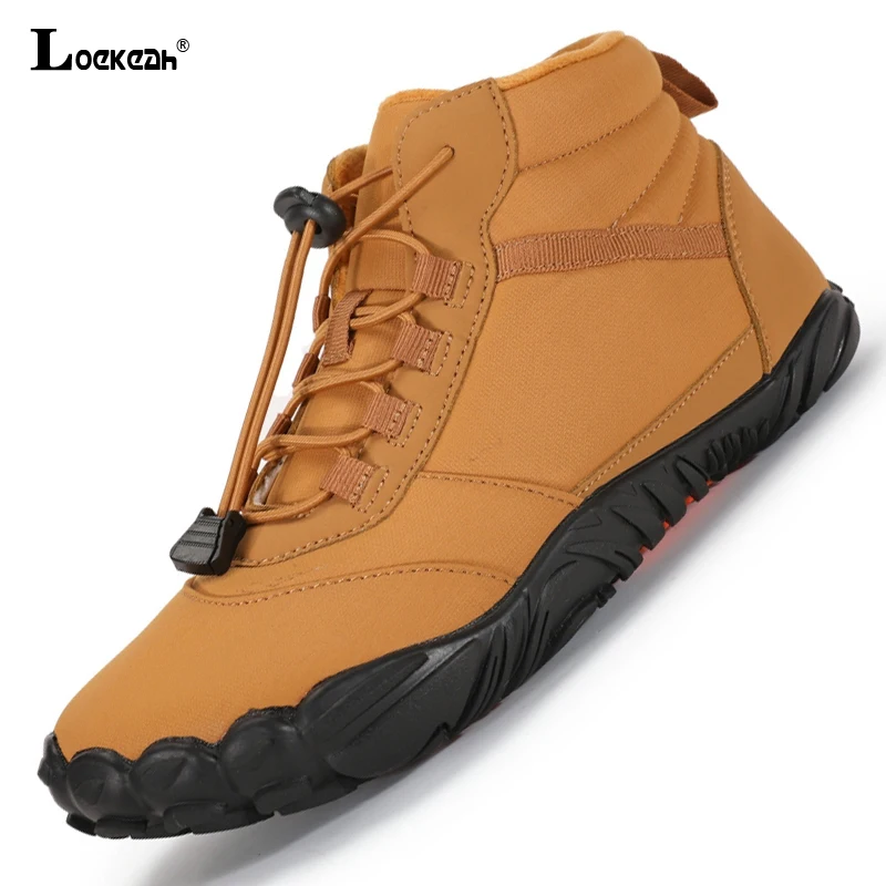 

Winter Plush Hiking Shoes Women's Warm Cotton Shoes Men Non-slip Outdoor Sneakers for Camping Trekking Climbing Sports Shoes