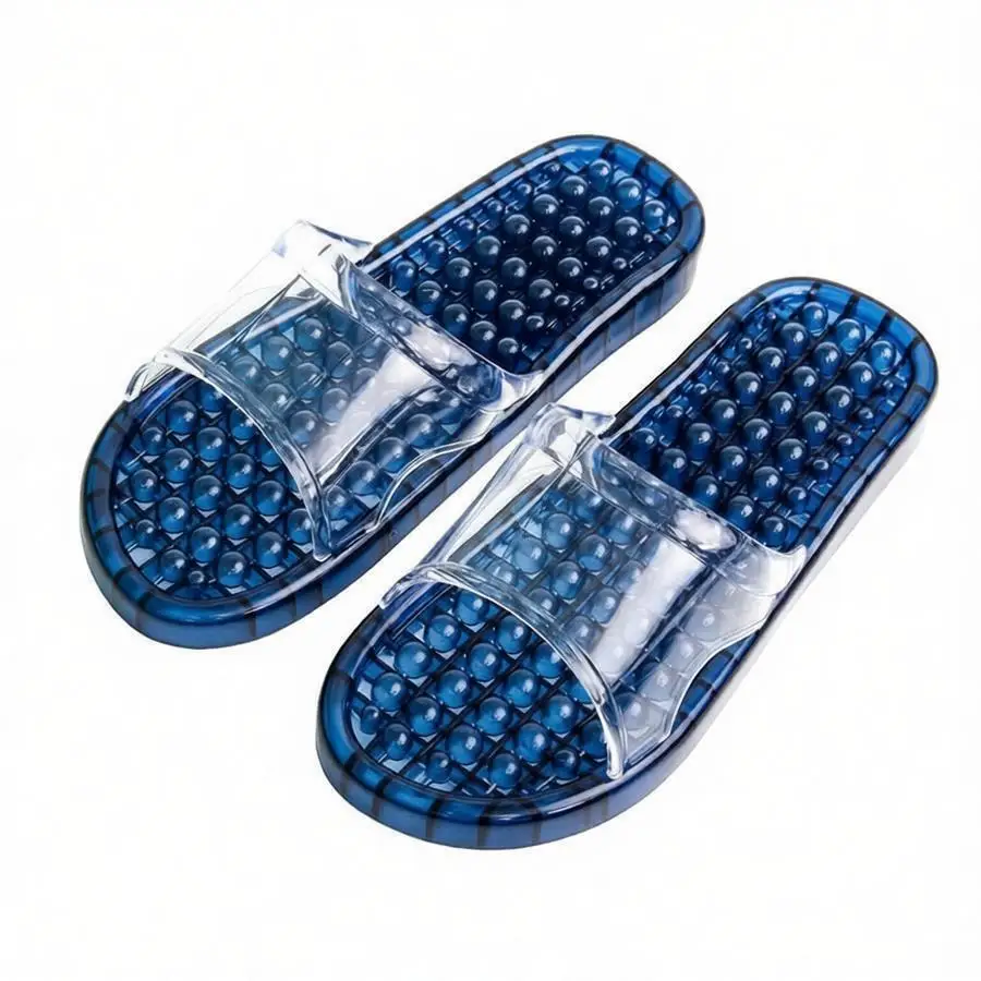Acupressure Massage Slippers for Women - Non-Slip Bathroom Indoor Summer Foot Unisex Massage Slippers Indoor Men\'s Bath Slippers