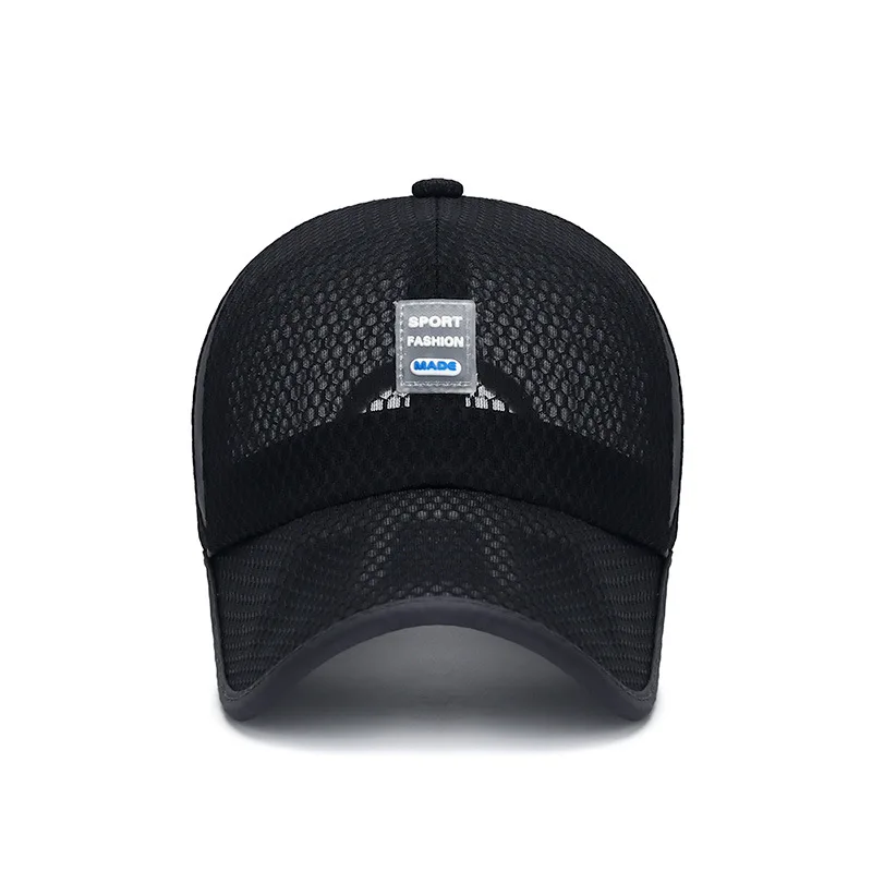 

Baseball Cap Men Women Unisex Summer Mesh Cap Hollow Breathable Sunshade Sun Hat Sport Caps Running Outdoor Travel Sunhat