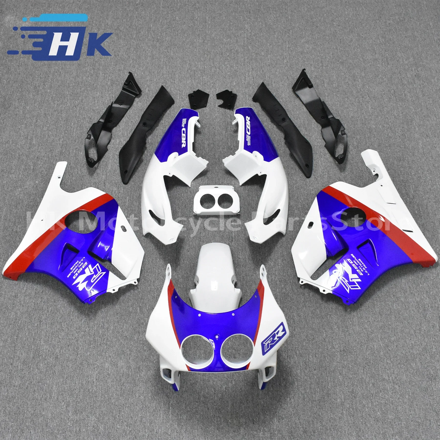 

Injection Molded Full Fairing Kit for Honda MC22 CBR250RR 1990-1999 Motorcycle Bodywork