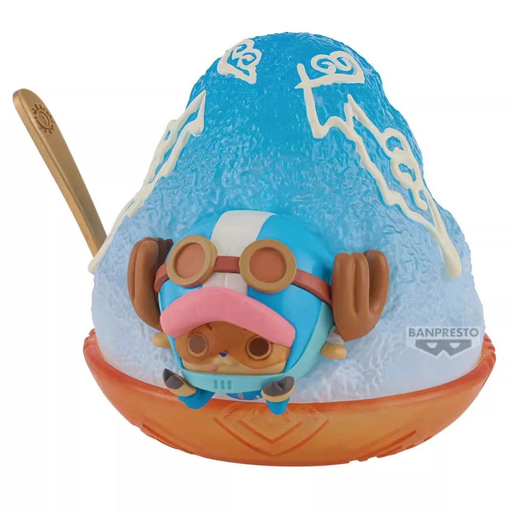 Original Banpresto Paldolce One Piece Vol.3 Tony Tony Chopper ขนมรุ่น Q อะนิเมะรุ่นของเล่น Kawaii ตุ๊กตาของขวัญ 6 ซม.