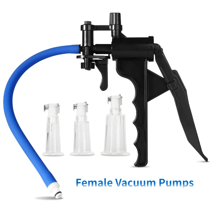 Female Manual Clitoral Stimulation Pump Vacuum Nipple Pump Suction Set Nipple Vaginal Pumping Masturbator Adult Sex Toys Women18