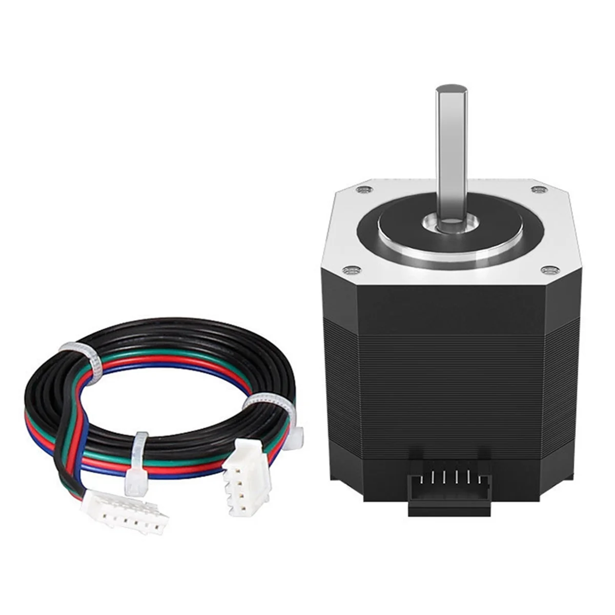 42 Controlador de motor paso a paso Motor CC de eje D 1,8 grados 2A híbrido bifásico de 4 conductores para piezas de motor de impresora 3D