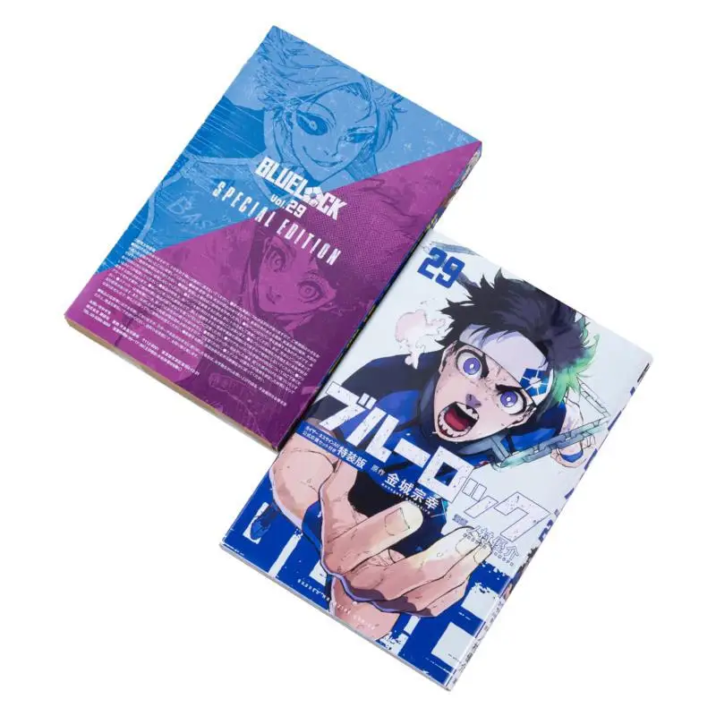 Blue Rock Edición Especial 29 Kaiser Ness firmado con conjunto de soporte oficial Kinjo Soyuki Kodansha 9784065355084 Libro