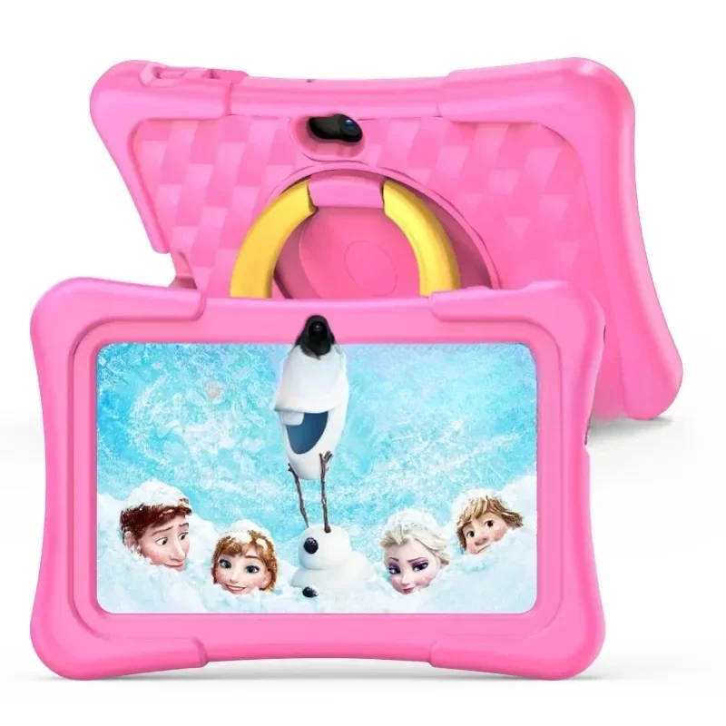 For  K7 Pro Tablet for Kids 7 Inch Android 12 32 GB WiFi Bluetooth Dual Camera Educational Software Installed with Proof Case