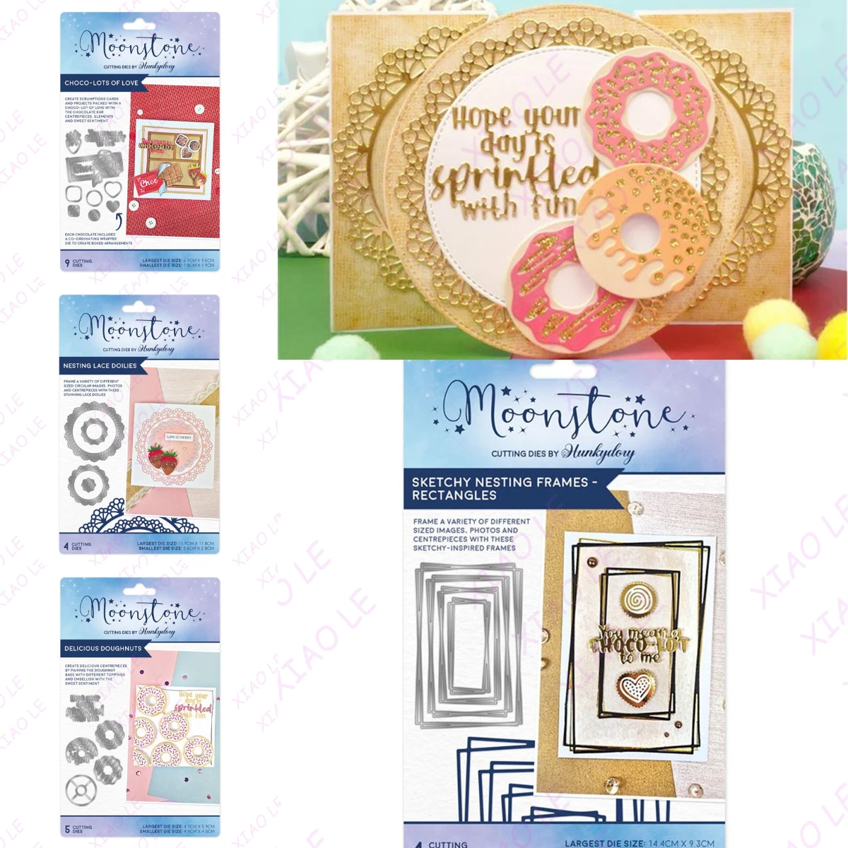 

Metal Cutting Dies For DIY Scrapbooking Photo Cutting Die Paper Cards Embossing Decorative Craft Nesting Lace Doilies Rectangles