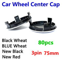 80pcs 75mm Wheel Center Caps Badge Logo Car Hub Rim Cover Emblem Styling Accessorie For W204 W205 W212 W213 W206 W164 W117 W176