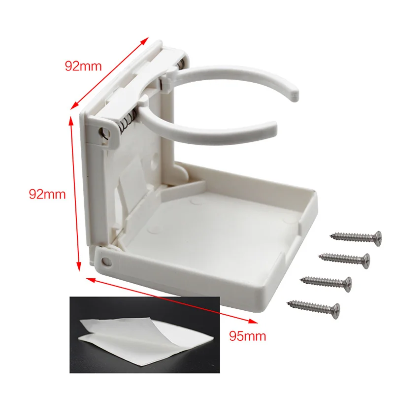 Adjustable Folding Cup Drink Can Bottle Holder Stand Mount for Car Auto Boat Truck RV Van Fishing Box Styling
