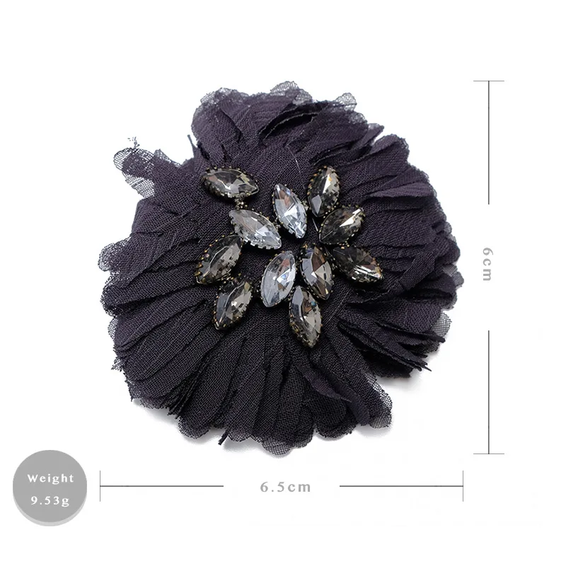 

European and American flower design retro fashion brooch high quality personalized decoration