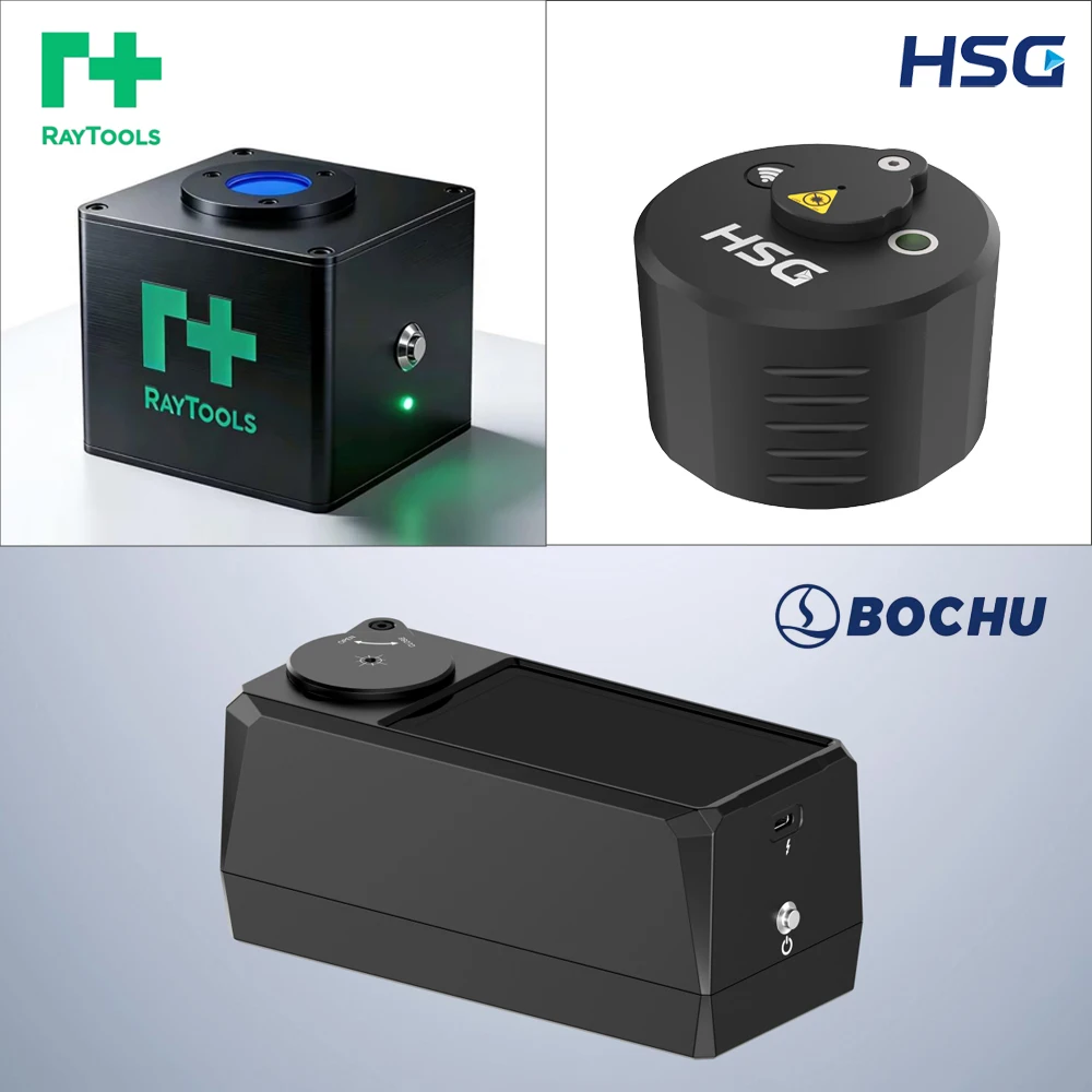 Original BOCHU MCD100 Raytools HSG NVA Nozzle Visual Aligner Laser Cutting Head Nozzle Calibration Coaxial Calibration Device