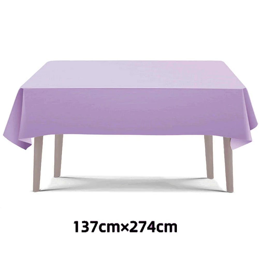 Solide lila Pappteller, Tassen, Servietten, Tablett, hellviolettes Einweg-Papiergeschirr, Geschenktüte, Hochzeit, Geburtstag, Party-Zubehör – Detail 5