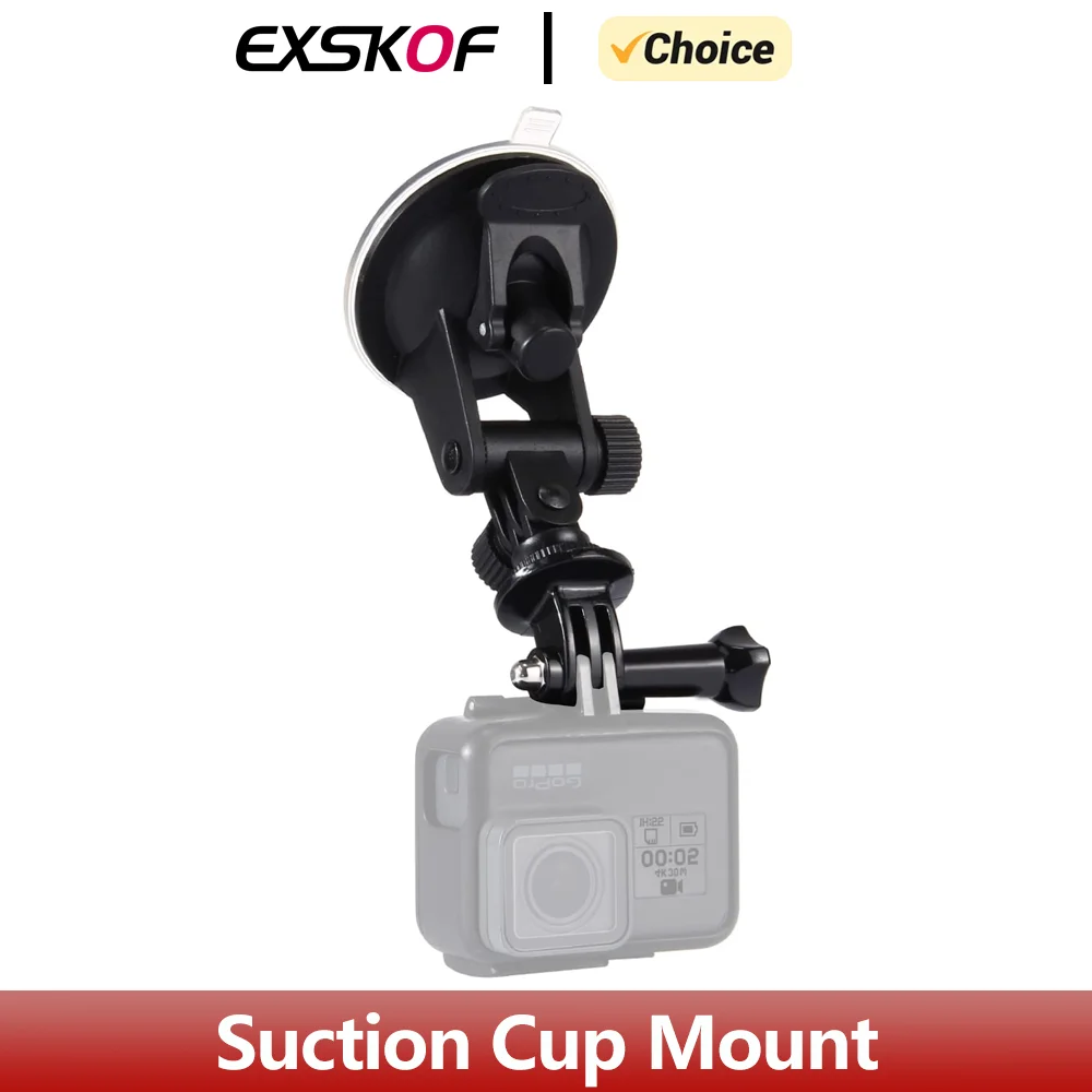 Suction Cup Mount Car Vehicle Window Windshield Holder For GoPro Hero 13 12 11 10 9 8 Insta360 X3 x2 X4 DJI OSMO Action Camera