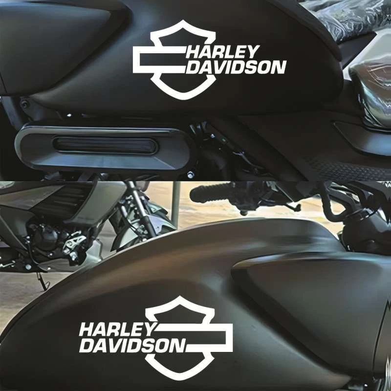 Medal Personalized Creative Modification Logo Retro Motorcycle Sticker One-piece English Body Stickers For Harley Davidson