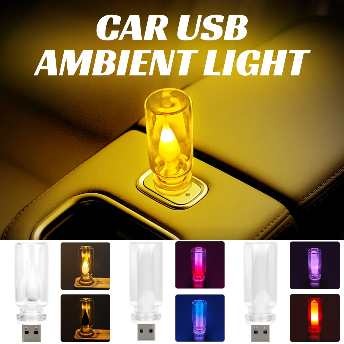 

2 шт. разноцветные USB-ночники, атмосферные светильники, лампы накаливания, светодиодные лампы с филаментом, для автомобиля, кемпинга, дома, декоративные