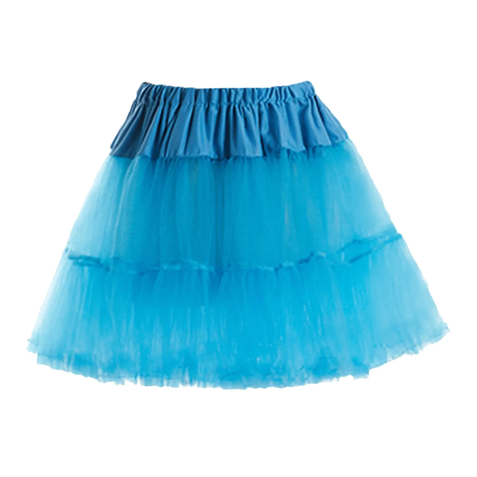 

Women Layered Tulle Petticoat Ladies Princess Puffy Tulle Skirt Colorful Tutu Skirt Ballet Dance Skirt Petticoat Wedding Dress