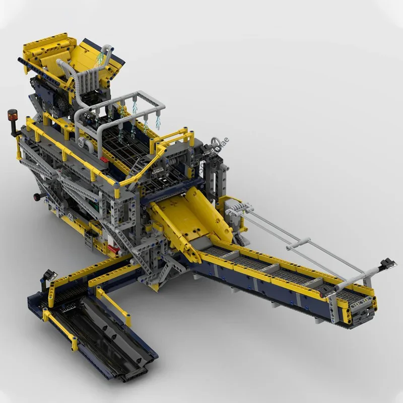 

2508PCS Goldwaschanlage TECHNICAL Technology Building Blocks Truck Engineering Car Model Bricks Kids Toys Gifts