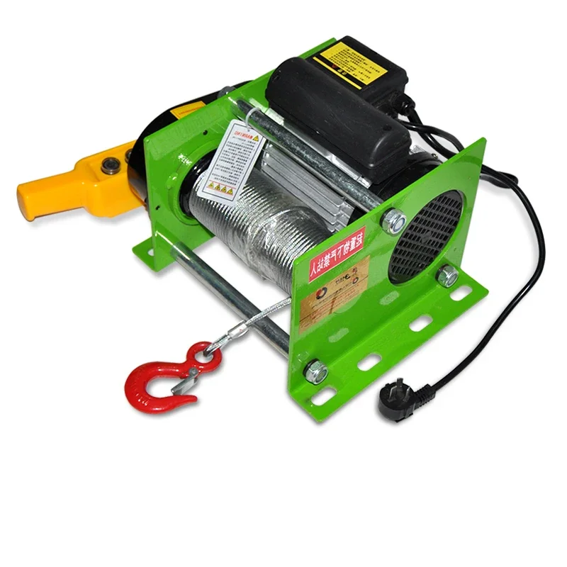 220V/380V Mini Electric Wire Rope Hoist Lifting Wire Rope Electric Crane Hoist Explosion-proof 200-1000kg 30 - 100m Lifter Tool